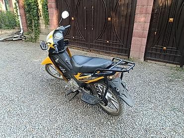 Мопед Honda Wave 110 (реплика/вариант семейства Wave), желтый. или — 4
