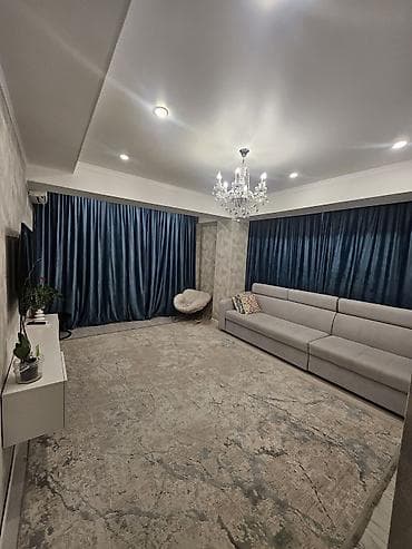 квартира баят рынок: 2 комнаты, 62 м², Рынок Баят/Азиз Индивидуалка, 1 этаж, Евроремонт — 1