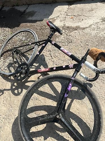 титановые велики: Фикс,рама М,капибара в подарок передное диска титановое,продаю так как — 8