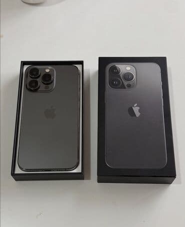 ipad рассрочка: IPhone 13 Pro, Б/у, 256 ГБ, Графит, Кабель, 75 % — 1
