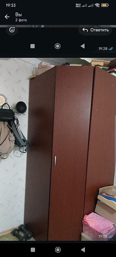 Офисная мебель: Шкаф двухдверный, вместительный, в хорошем состоянии Продаю — 1