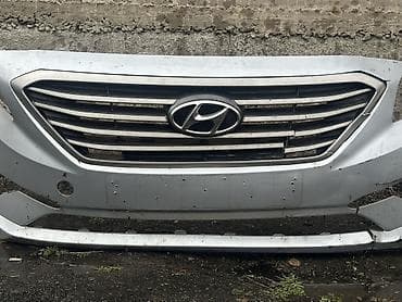 Двери и комплектующие: Бампер Hyundai, Б/у, Оригинал — 1