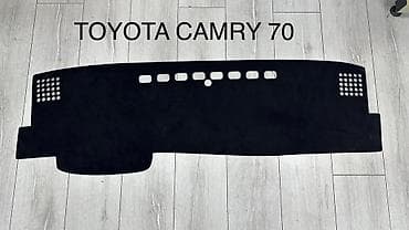 Ворсовые Накидка на панель Toyota, цвет - Черный, Новый, Самовывоз, Платная доставка