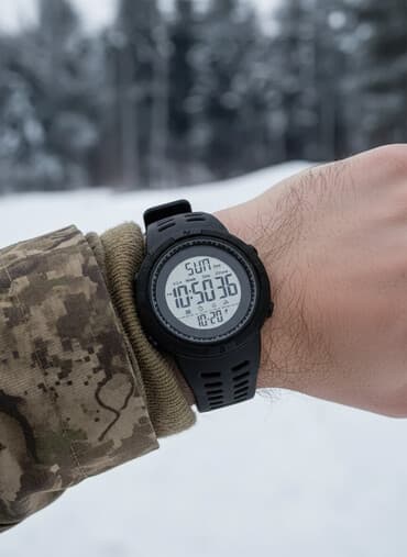 Спортивные часы часы, Компас, Таймер и секундомер, Водонепроницаемые, Оригинал, Мужские, Новый