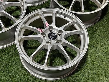 01: Литые Диски R 17 Kia, Комплект, отверстий - 5, Б/у — 5