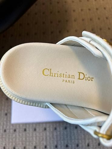 Босоножки, сандалии, шлепанцы: Босоножки, 37, Dior, Новый, цвет - Белый, Самовывоз, Бесплатная доставка, Платная доставка — 4