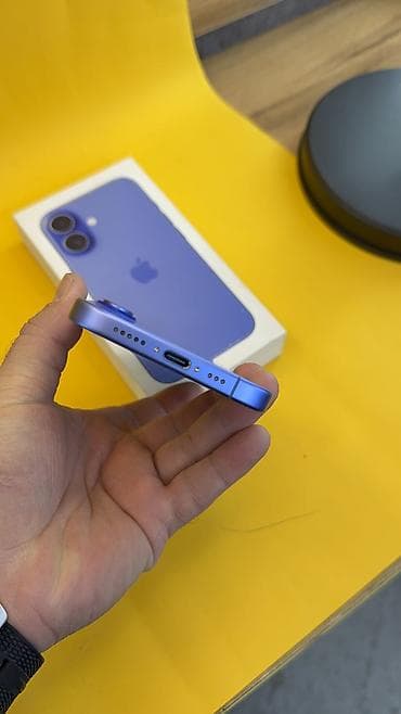 Мобильные телефоны и аксессуары: IPhone 16, Б/у, 128 ГБ, Коробка, 97 % — 7