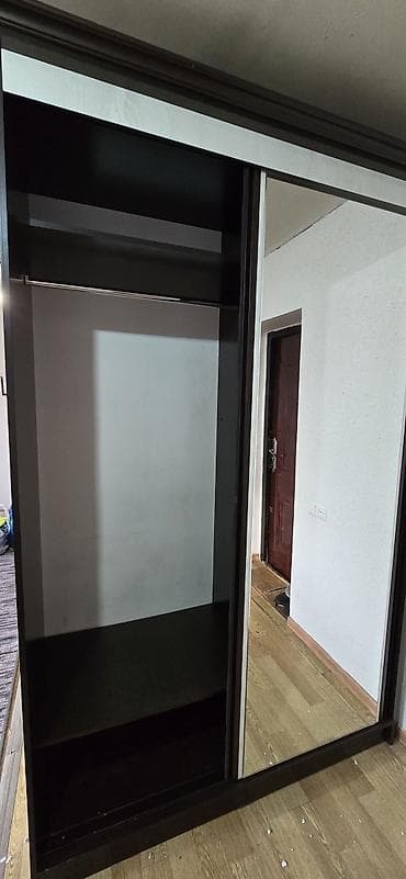 стекло зеркало: Шкаф купе, Б/у, С зеркалом — 3