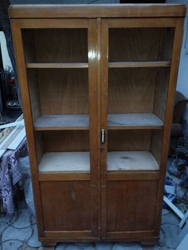 шфанеры бу: Китеп үчүн шкаф, Колдонулган, Жыгач — 3