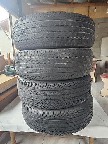 шина 22565r17: Шины 225 / 65 / R 17, Лето, Б/у, Комплект, Внедорожные (АТ/МТ), DUNLOP — 1
