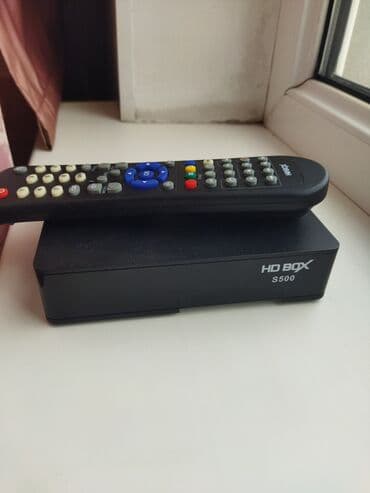 видеокарты minihdmi: Цифровой ресивер HD BOX S500 черного цвета с пультом дистанционного — 1