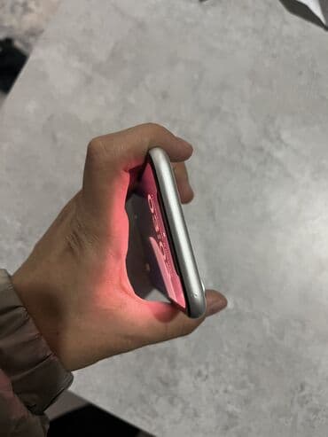 телефоны xs: IPhone Xr, Колдонулган, 128 ГБ, Ак, Коргоочу айнек, Каптама, 100 % — 5