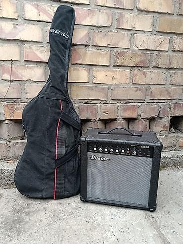 Продам комплект: электрогитара Yamaha Pacifica 112J + комбик Ibanez
