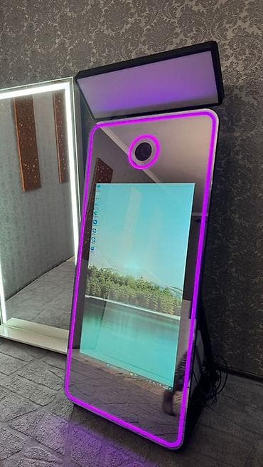 Интерактивное зеркальное фотозеркало с принтером для моментальной