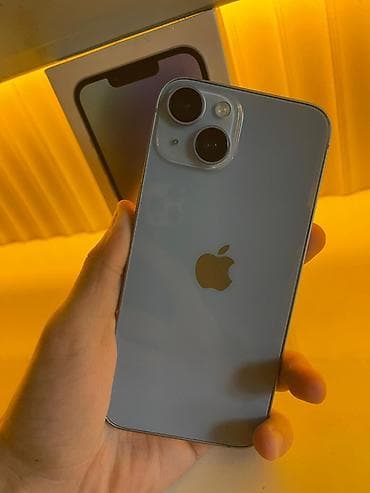 fold 3: IPhone 14, 128 ГБ, Голубой, Коробка, 87 % — 3