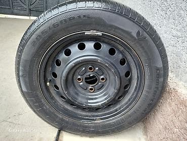 полик 5 д: Колеса в сборе 205 / 60 / R 15, Лето, Б/у, Комплект, Легковые, Железные, отверстий - 5 — 2