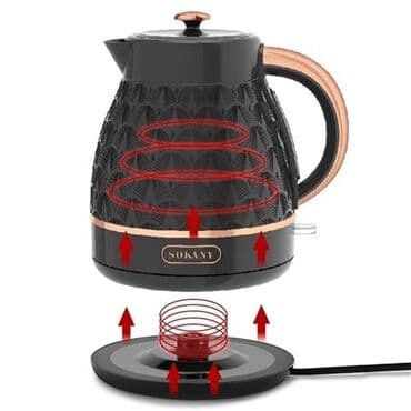 корейский чайник: Электрический чайник, Новый, Самовывоз, Бесплатная доставка — 4