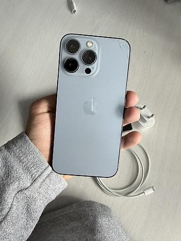 Мобильные телефоны и аксессуары: IPhone 13 Pro, Б/у, 128 ГБ, Sierra Blue, Зарядное устройство, Кабель, Коробка, 78 % — 2