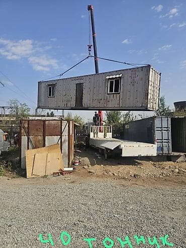 кантенер 40 тон: Услуги автокрана-манипулятора. 12 тонна стрела вылет 13метр. борт — 3