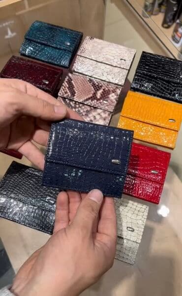 брендовые кошельки: Кожаный кошелёк — 2