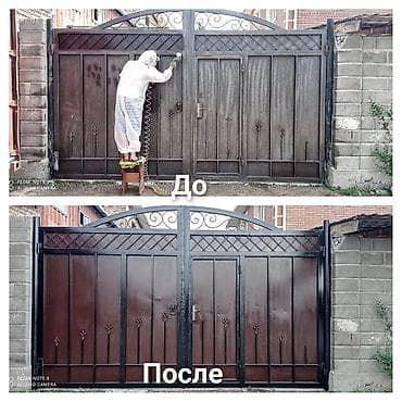 doolot kurulush: Покраска ворот, Покраска наружных стен, Покраска стен, 3-5 лет опыта — 3