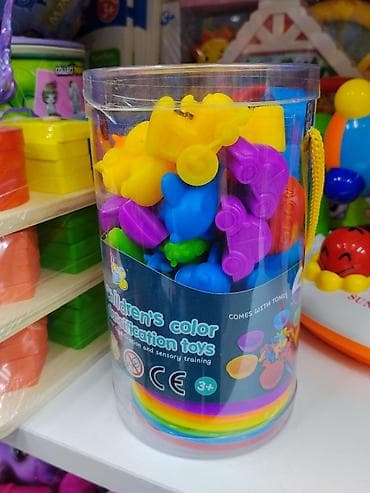 kids: Набор для сортировки по цветам “Children’s color classification toys” — 1