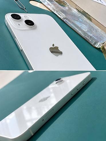 iphone 13 mini 256: IPhone 13, Б/у, 128 ГБ, Белый, Чехол, 89 % — 1