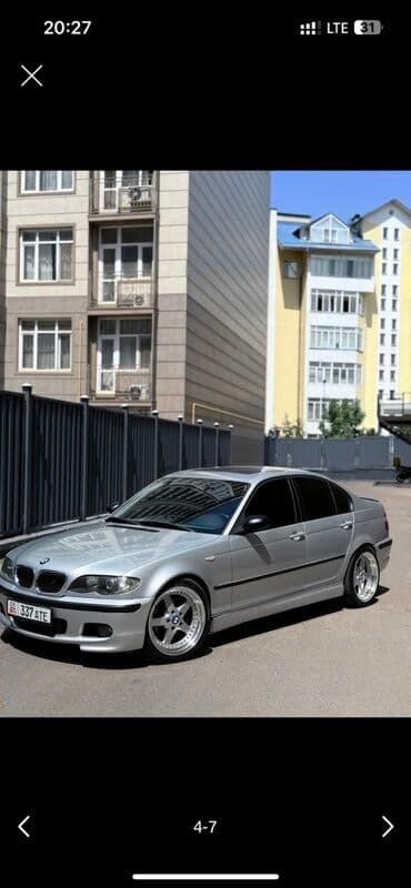 BMW 3 series: 2000 г., Автомат, Бензин, Седан