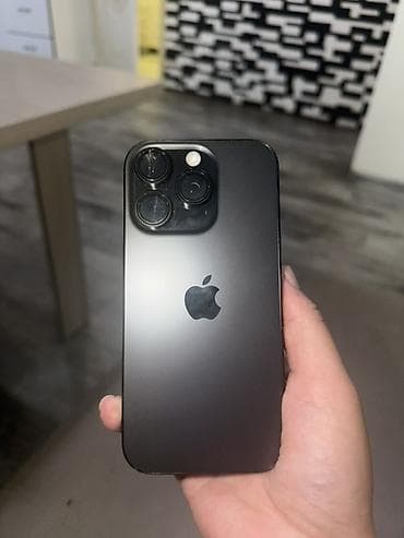 iphone se: IPhone 16 Pro, Б/у, 256 ГБ, Black Titanium — 1