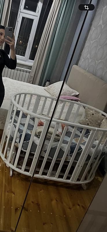 раскладная детская кровать: Детская кровать трансформер, Другой тип, цвет - Белый — 1