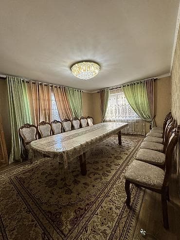 Үйлөр: Продаю частный двухэтажный дом в районе Кудайбергена! Площадь участка — 8