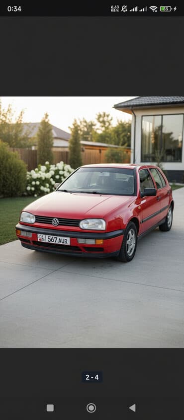 спидометр гольф 2: Volkswagen Golf: 1993 г., 1.8 л, Механика, Бензиновая, Купе — 1