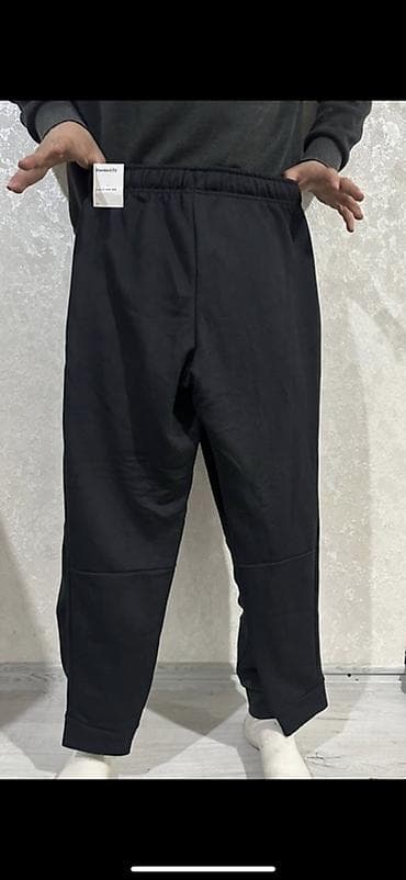 штаны nike: Оригинал спортивные штаны Nike, черные - Универсальная модель для — 3