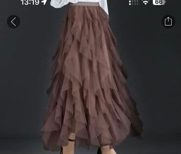 больших размеров одежда для полных: Юбка размер M-L (новая) — 1