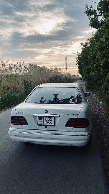 mercedesbenz еclass: Mercedes-Benz E-класс AMG: 1996 г., 5.5 л, Автомат, Бензин, Седан — 4