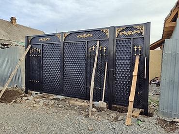 Кованые и металлические ворота под заказ - Изготовление распашных и