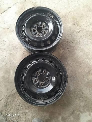 Железные Диски R 15 Пара, отверстий - 5, Б/у