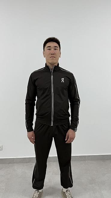 летний спортивный костюм: Мужской спортивный костюм On Running - Комплект: куртка на молнии + — 6