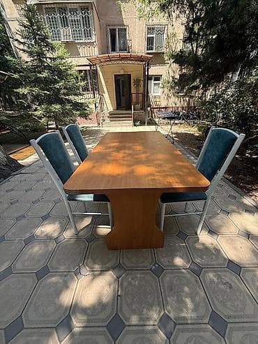 foldable table: Кухонный стол и стул — 3