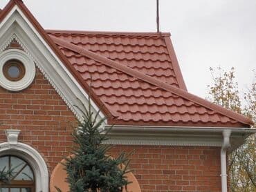 металочерепицы: Металлочерепица финера длина по заказу до 7,2м ширина 1,2 полная 1,14 — 10