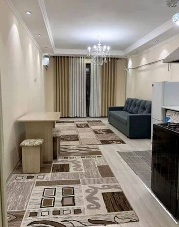 сдаю 2 комнатну квартиру долгосрочно: Студия, Риэлтор, Без подселения, С мебелью полностью — 1