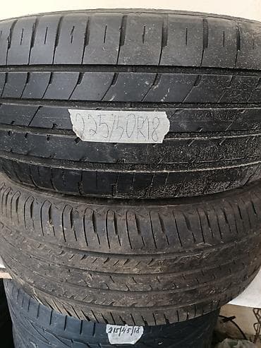50: Шины 225 / 50 / R 18, Лето, Б/у, Пара, Легковые, Япония, Dunlop — 1