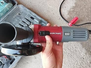 газовая резка: Углошлифовальная машина (болгарка) Worcraft 850 Вт Описание: - — 2