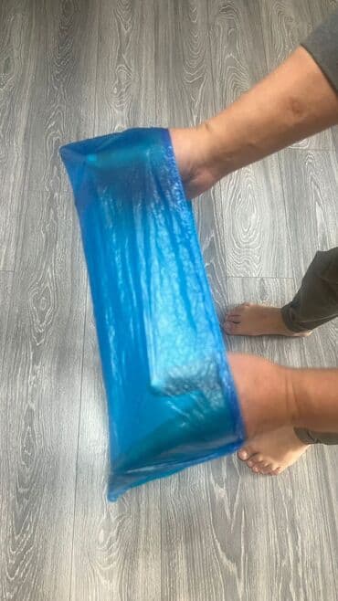 Кислородные подушки: Отечественное производство средней плотности 1000 пар 1400 сом:Бахилы — 2