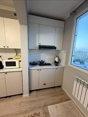 Батирлер: 1 бөлмө, 45 м², Восток-5 мкр 106-серия, 9 кабат, Жаңы ремонт — 10
