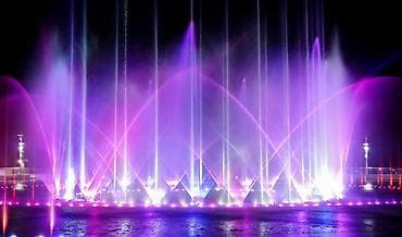 mini projector: Музыкальные светодиодные фонтаны — проектирование и установка под ключ — 4