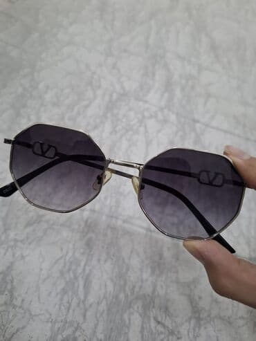 леопардовые очки: Күндөн коргоочу көз айнектер көз айнек, Chanel, Аялдарга, Стандарттык эмес, Асыл нуска, Градиент линзалар, Колдонулган — 1