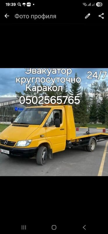 тягач двух мостовой: С прямой платформой — 2