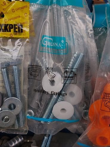 Комплект крепежа для сантехники GROSNА (sanitary fittings) lalafo.kg да Комплект крепежа для сантехники GROSNА (sanitary fittings)
