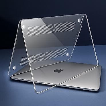 Компьютеры, ноутбуки и планшеты: Чехол для MacBook Подходит для серии air. 13,6 дюймов. Прозрачный — 1